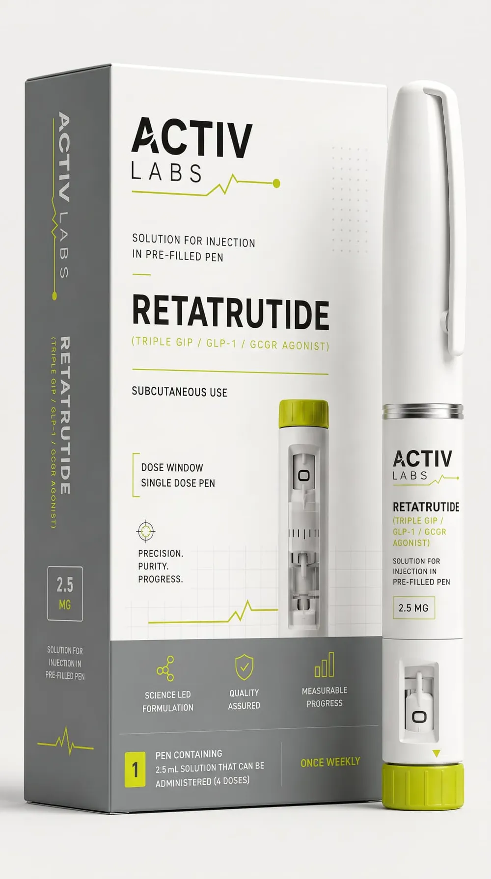 ACTIV LABS MOTS-c packaging in museum lighting